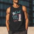 Dad Of The Par-Tea Girl Floral Tea Party Birthday Family Men Tank Top