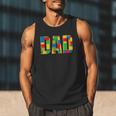 Dad Parent Brick Master Builder Building Blocks Set FamilyMen Tank Top