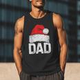 Dad Santa Christmas Family Matching Pajamas Papa Xmas Father Short Sleeve Men Tank Top