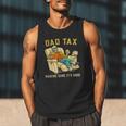 Dad Tax Graphic Tee Fathers Day Men Tank Top