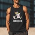 Dadacorn Shirt Unicorn Dad And Baby Best Father Men Tank Top