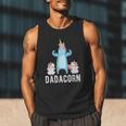 Dadacorn Unicorn Lover Tee For Papa Dad And Kid Men Tank Top