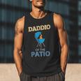 Daddio Of The Patio Fathers Day BBQ Grill Dad Men Tank Top