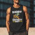 Daddy Of The Birthday Boy Dinosaur Construction Worker Truck Men Tank Top