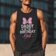 Daddy Of The Birthday Girl Pink Bow Birthday Family Matching Men Tank Top