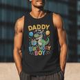 Daddy Of The Birthday Party Outfit Dinosaur Squad Dad Men Tank Top