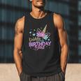 Daddy Of The Birthday Princess Girl Dad Unicorn Bday Party Men Tank Top
