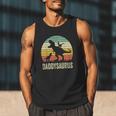 Daddy Dinosaur Daddysaurus 2 Kids For Dad Men Tank Top