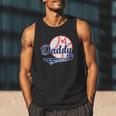 Daddy Of Rookie 1st Birthday Baseball Theme Matching Party Men Tank Top
