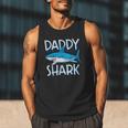 Daddy SharkShirt Fathers Day Family Matching Dad Men Tank Top