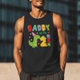 Daddy Of The Two Rex 2Nd Birthday Boy Dinosaur T-Rex Men Tank Top