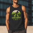 Daddysaurus Rex 2 Kids Sunset Tshirt For Fathers Day Men Tank Top