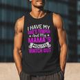 I Have My Dad's Temper & My Mama's Mouth Daughter Kids Men Tank Top