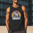 Dadzilla The Rad Dad Kaiju Vibes Men Tank Top