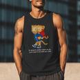 Daniel And Dad Tiger Dark Shirt Men Tank Top
