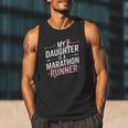 My Daughter Is A Marathon Runner Proud Mom & Dad Men Tank Top