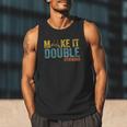 Make It A Double Twin Dad New Dad Expecting Twins Men Tank Top Make It A Double Twin Dad New Dad Expecting Twins Men Tank Top
