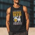 Drink Beer & Hang With My Frenchie French Bulldog Dad For Men Women Men Tank Top