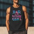 Family Party Decorations Dad Of The Birthday Girl T-Shirt Men Tank Top
