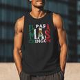 Fathers Day El Papa Mas Chingon Mexican Dad Spanish Men Tank Top