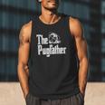 Fathers Day The Pug Father Pug Daddy Papa Fur Dad Dog Owner Men Tank Top