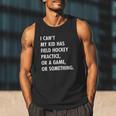 Field Hockey Mom And Dad Practice Game Men Tank Top