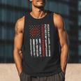 Firefighter Husband Father Fireman For Dad Men Tank Top