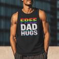 Free Dad Hugs Pride Flag Month LGBTQ Transgender Support Men Tank Top