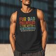 Fur Dad Man Myth Snack Dealer Paw Cat Dog Father's Day Men Tank Top