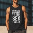 Gender Reveal Mum Dad Party Men Tank Top