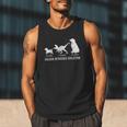 Golden Retriever Mom Dad Puppy Dog Owner Dog Lover Men Tank Top
