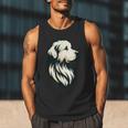 Great Pyrenees Pyr Minimalist Simple Dog Mom Dad Boys Girls Men Tank Top