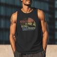 Hooked On Being Dad Fishing Dad Father's Day Men Tank Top