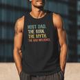 Host Dad The Man Myth The Bad Influence Retro Men Tank Top