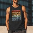 Husband Dad Grandpa 80 Year Old Legend 80th Birthday Vintage Men Tank Top