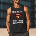 I'm A Twin DAD-What's Your Superpower Men Tank Top