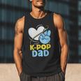 K-POP Dad Korean Lover K-Pop Music Cute Father Daddy Papa Men Tank Top