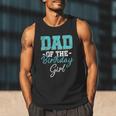 Kids Birthday Party Parent Birthday Girl Father Daddy Dad Men Tank Top