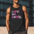 I Love My Daddy Best Dad Ever Father's Day Cool Kids Men Tank Top