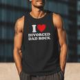 I Love Divorced Dad Rock Joke Men Tank Top