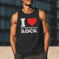 I Love Divorced Dad Rock Quote Men Tank Top