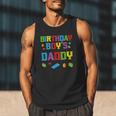Master Builder Birthday Boy's Daddy Building Bricks Blocks Men Tank Top Master Builder Birthday Boy's Daddy Building Bricks Blocks Men Tank Top