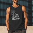 Papa Dad Legend Men Grandpa Christmas Father's Day Birthday Men Tank Top Papa Dad Legend Men Grandpa Christmas Father's Day Birthday Men Tank Top