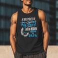 My Papa Lives In Heaven Shirt Memorial Day Papa Dad Grandpa Men Tank Top