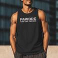 PAWDRE The Cat Father Cat Dad Feline Fathers Cat Men Tank Top