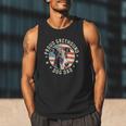 Proud Greyhound Dad American Flag Patriotic Greyhound Dad Men Tank Top