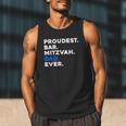 PROUDEST BAR MITZVAH DAD EVER Jewish BOY Celebration Men Tank Top
