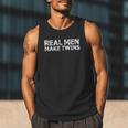 Real Men Make Twins T-Shirt Twin Dad Humor Tee Men Tank Top