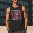Red Sport Loud Proud Cheer Coach Dad Father's Day Men Tank Top