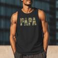 Retro Camo Hunting Papa Old Camo Dad Father’s Day Daddy Men Tank Top